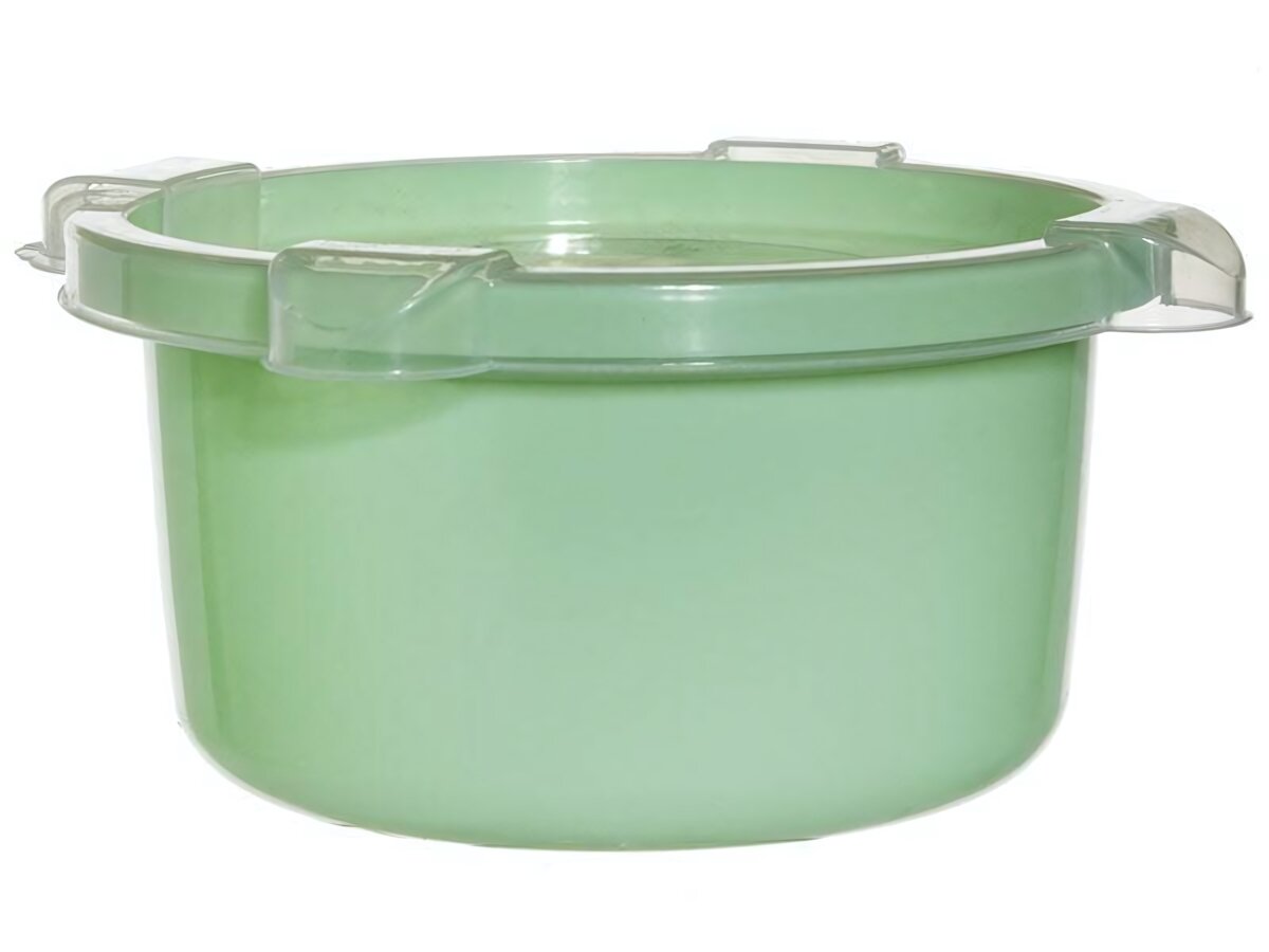 Контейнер круглый 035л для СВЧ пластик цвет в ассортименте модель 