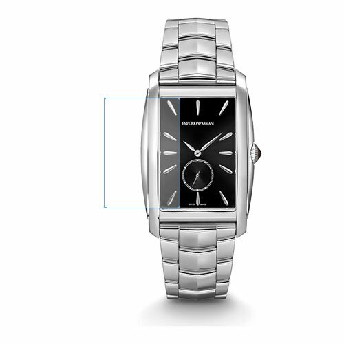 Скрин Мобайл защитный экран для часов Emporio Armani ARS8350 из нано стекло 9H