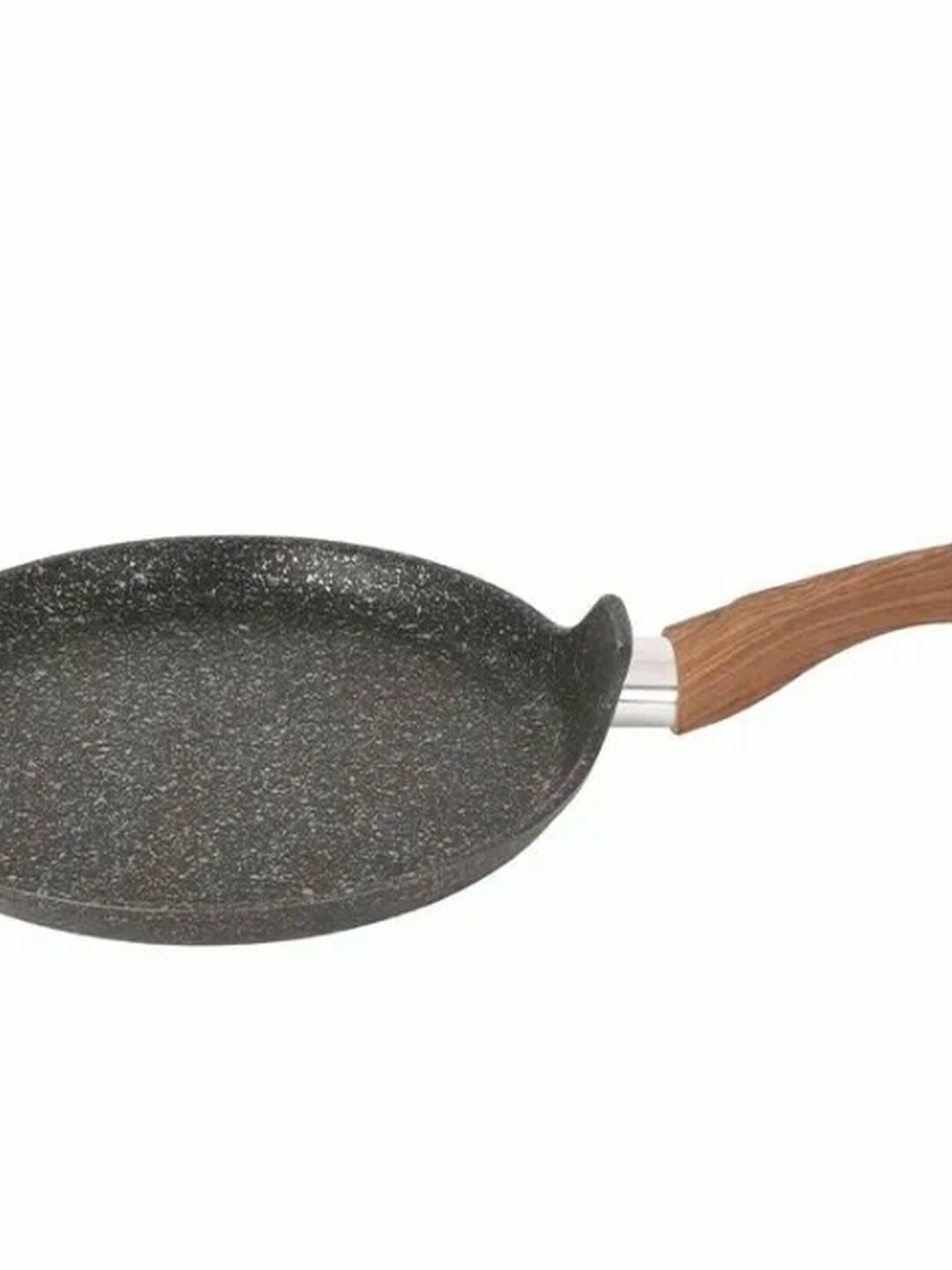 Сковорода-блинная индукционная Kukmara Granit Ultra Original, 220 мм, с ручкой