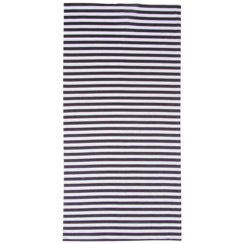 фото Бандана m-wave stripes размер one size, черный/белый