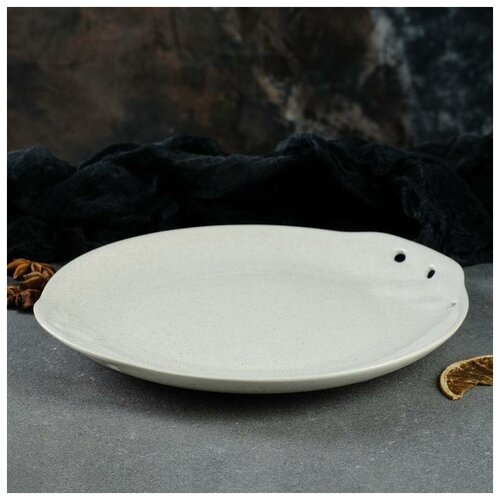 фото Тарелка "десертная", капучино, 20 см mikimarket