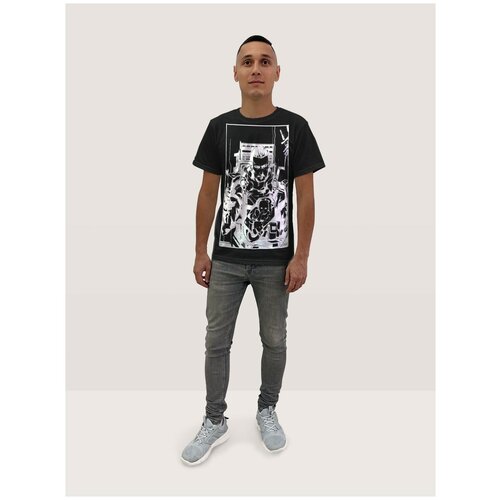 фото Футболка мужская черная из хлопка игра death stranding - 223 будь на стиле