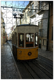 Магнитный пазл 27x18см."Лиссабон, трамвай, португалия" на холодильник