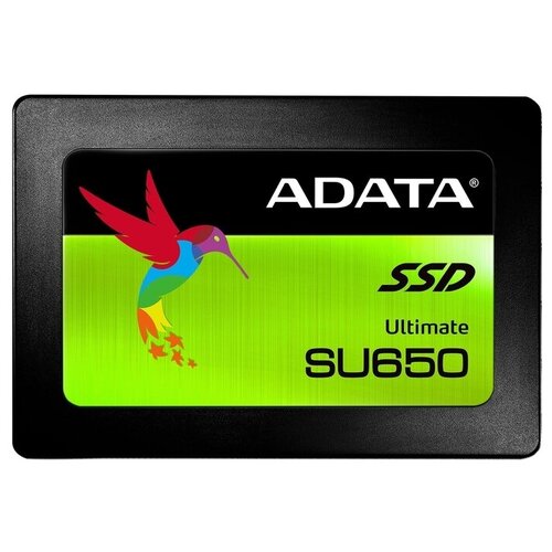 фото Твердотельный диск ssd 960gb adata ultimate su650 (asu650ss-960gt-r) 2.5", sata3 (r520/w450mb/s), 2d nand, 560tbw