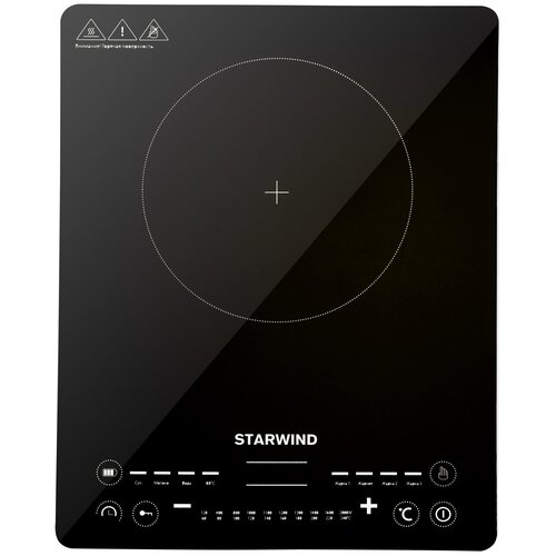 Плита Индукционная Starwind STI-1001 черный стеклокерамика (настольная)