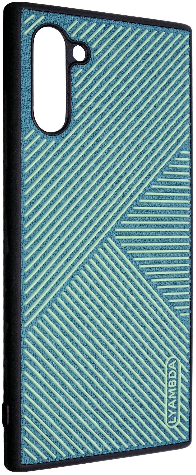 Чехол (клип-кейс) Lyambda Atlas, для Samsung Galaxy Note 10, зеленый [la10-at-n10-gr] Noname - фото №2