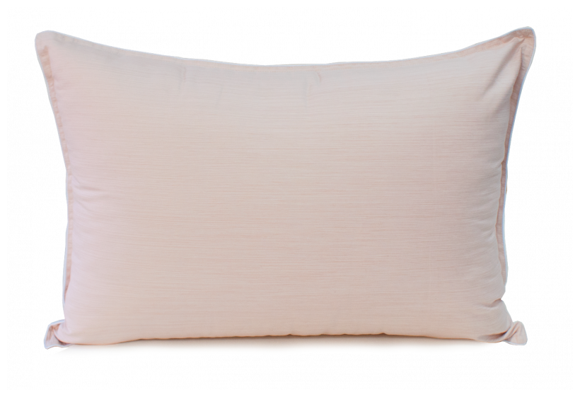 Подушка Силиконизированное волокно 70х50 Marshmallow Меланж розовый - фотография № 2