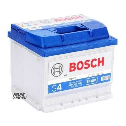 фото Bosch 0092s40010 аккумулятор asia 44 а/ч bosch s3 440a обратная полярность s4 001 207*175*175