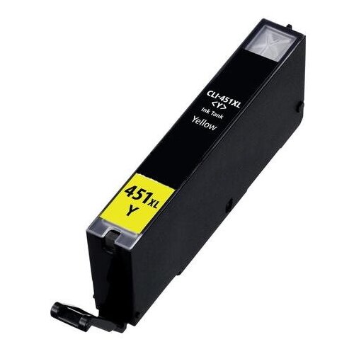 Картридж CLI-451Y XL Yellow (желтый) увеличенной емкости для принтеров Canon PIXMA MX924 / MG5440, 5540, 5640, 6340, 6440, 6640, 7140, 7540 / iX6840 / iP7240, 8740 SuperFine