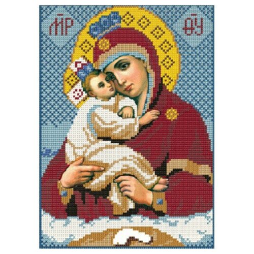 Набор для вышивания Nova Sloboda С9026 Богородица Почаевская набор для вышивания иконы кроше радуга бисера b 164 богородица иерусалимская