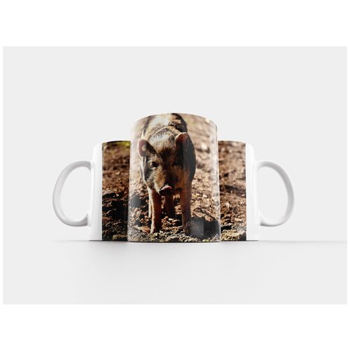 фото Кружка "мини-свинья, свинья, животное" 320 мл lotsprints