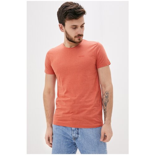 фото Футболка baon b730056 размер s, dark papaya melange