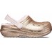 Сабо Crocs, размер 30 RU, золотой, розовый