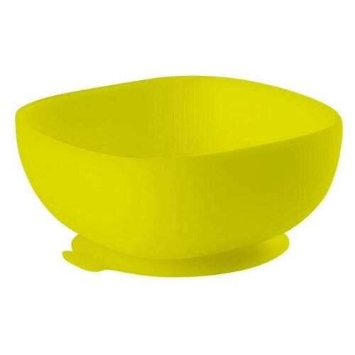 фото Beaba silicone suctio bowl gr тарелка из силикона, neon