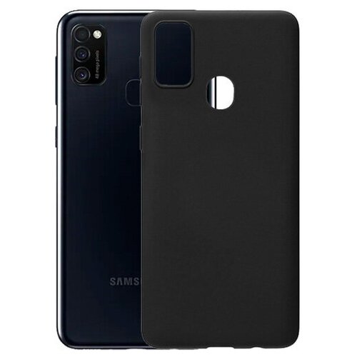 Матовый чехол MatteCover для Samsung Galaxy M21 M215 силиконовый черный