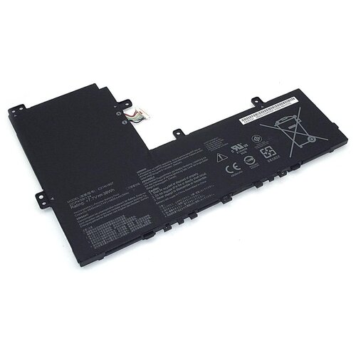 Аккумуляторная батарея для ноутбукa Asus Chromebook C100PA (C12N1432) 3.85V 8000mAh