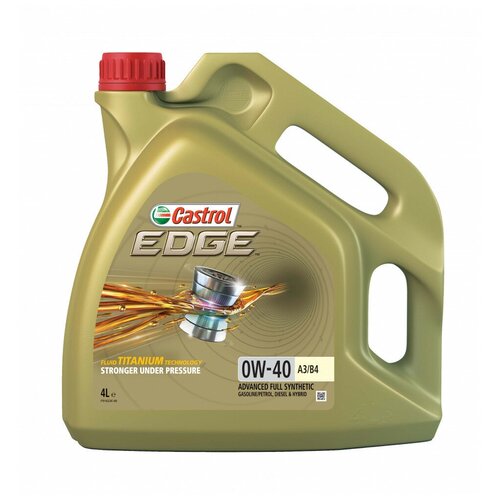 фото Моторное масло castrol edge 0w40 a3/b4 titanium fst (4л)