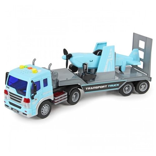 Грузовик DRIFT Transport Truck (82220) 1:16, 47 см, голубой