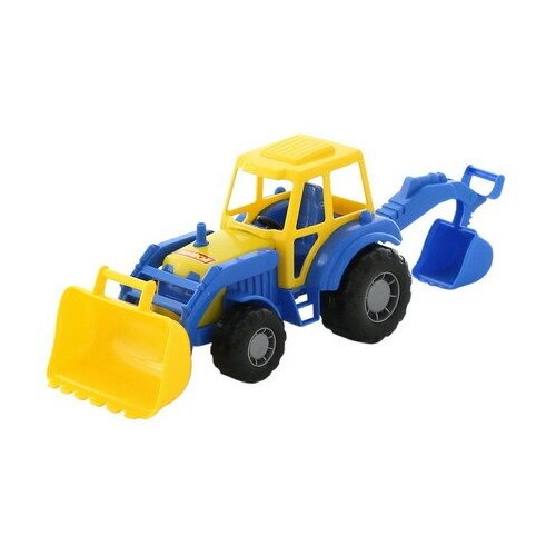Трактор экскаватор Мастер трактор экскаватор мастер сине желтый