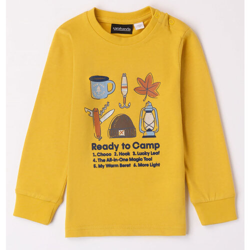 Свитшот Sarabanda, размер 4A, желтый