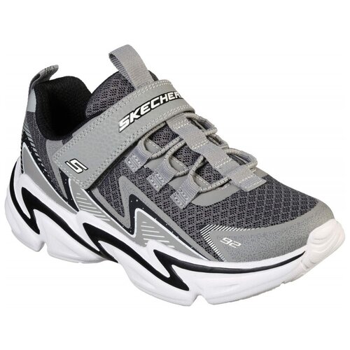 Кроссовки SKECHERS 403603L-GYBK WAVETRONIC для мальчика, цвет серый, размер 33