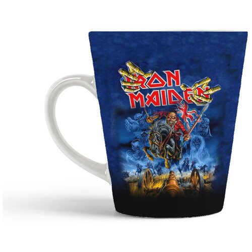 фото Кружка-латте coolpodarok iron maiden maiden england