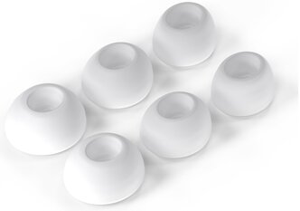 Комплект сменных насадок Lyambda (E- PRO- WT) для наушников Apple AirPods Pro Белый