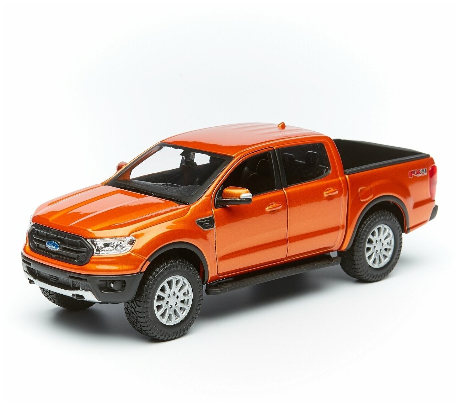 Maisto Машинка Ford Ranger 2019, 1:24 оранжевая