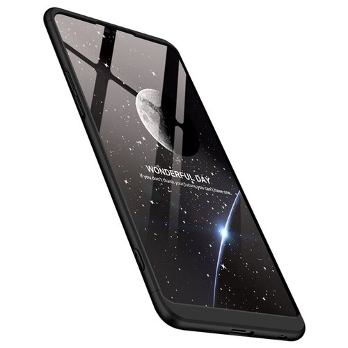 фото Чехол-бампер-панель mypads для realme xt / oppo k5 черный с полной защитой дисплея и телефона по всем краям и углам