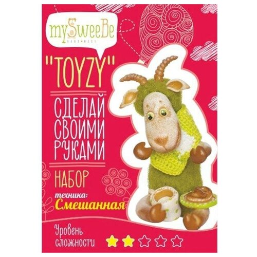 Набор для смешанной техники Toyzy. Козочка