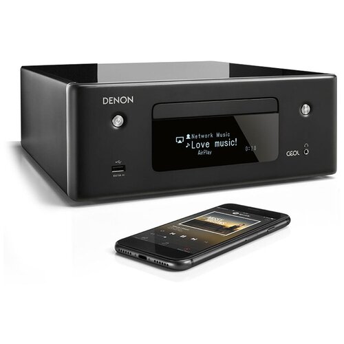 фото Cd-ресивер denon rcd-n10 black