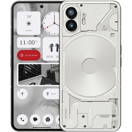 смартфон iqoo 12 12 512 гб cn dual nano sim белый Смартфон Nothing Phone (2) 12/512 ГБ CN, Dual nano SIM, белый
