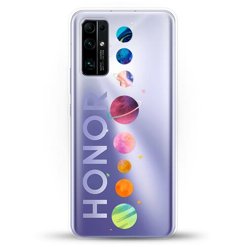 фото Силиконовый чехол планеты на honor 30 andy & paul