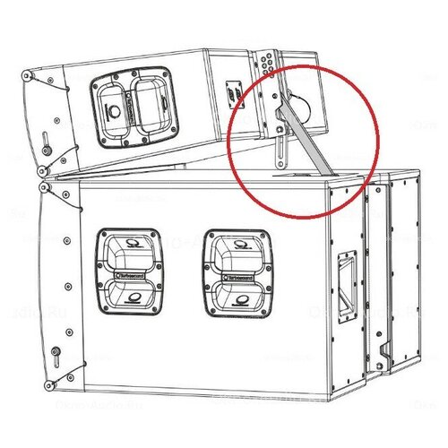 Turbosound Liverpool TLX-GSL соединительная планка для граундстека turbosound liverpool tlx43