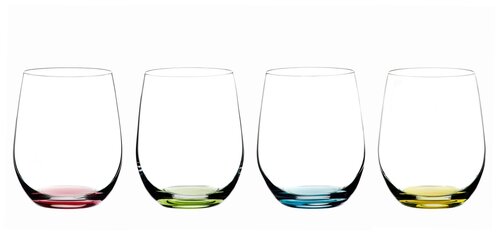 Набор стаканов Riedel Wine Tumbler Happy 5414/55, 320 мл, 4 шт., разноцветный
