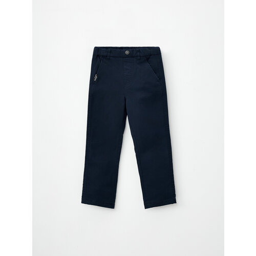 фото Брюки sela, размер 104, синий