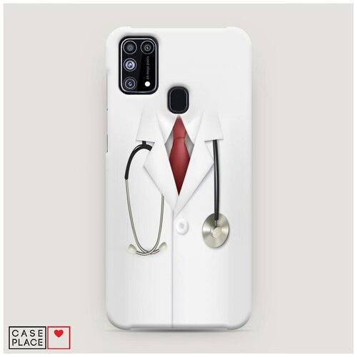 фото Чехол пластиковый samsung galaxy m31 халат врача case place