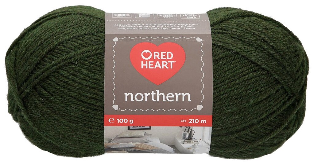 Red Heart with Love Yarn, Lettuce