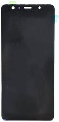 Дисплей с тачскрином Samsung Galaxy A7 (2018) A750F (черный) (AA) AMOLED
