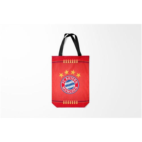 фото Сумка-шоппер / 31х42 см / футбол / bayern munchen munchen. burnettie