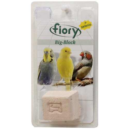 Fiory Big-Block - Био-камень для птиц с селеном 100 г