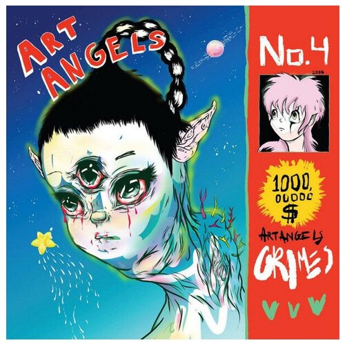 Grimes Виниловая пластинка Grimes Art Angels tractor виниловая пластинка tractor art of being steve clayton