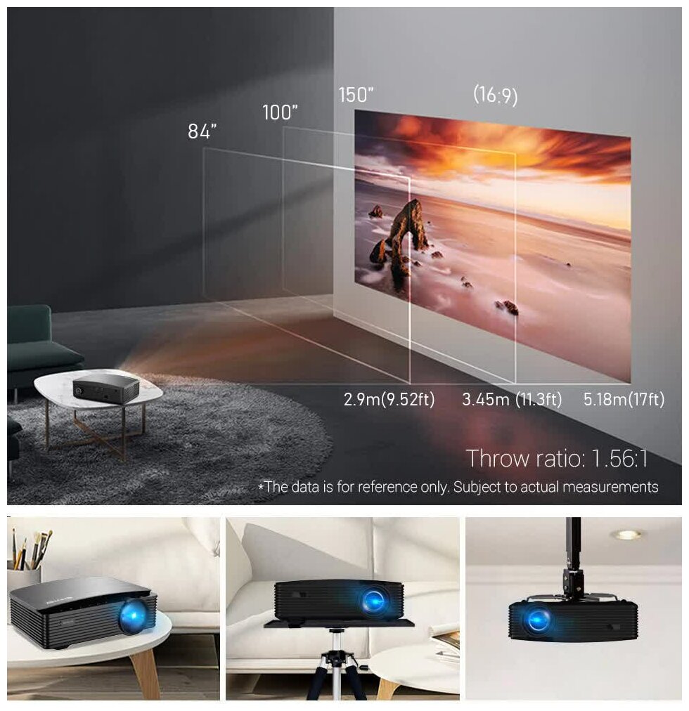 Проектор Byintek MOON K25 Smart