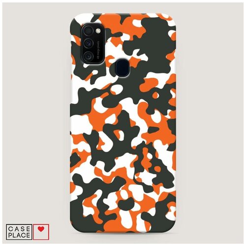 фото Чехол пластиковый samsung galaxy m21 камуфляж 6 case place