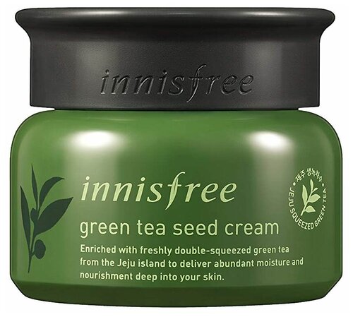 Гиалуроновый крем с семенами зеленого чая Innisfree Green Tea Seed Hyaluronic Cream 50 мл