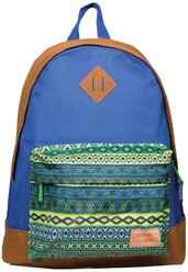 Berlingo рюкзак Nice Ethnic RU038105, синий/зеленый