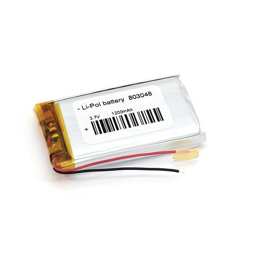 Аккумулятор Li-Pol (батарея) 8*30*48мм 2pin 3.7V/1200mAh аккумулятор li pol батарея 553450 3 7v 1200mah