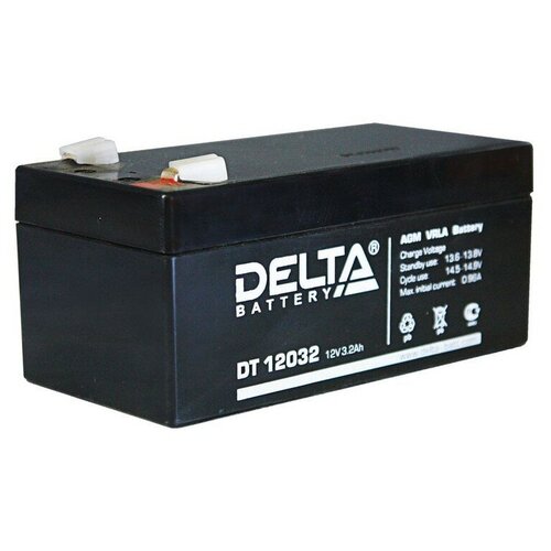 Аккумулятор Delta DT 12032 (12V 3,3Ah) аккумуляторная батарея delta 2 3 ач 6 вольт dt 6023