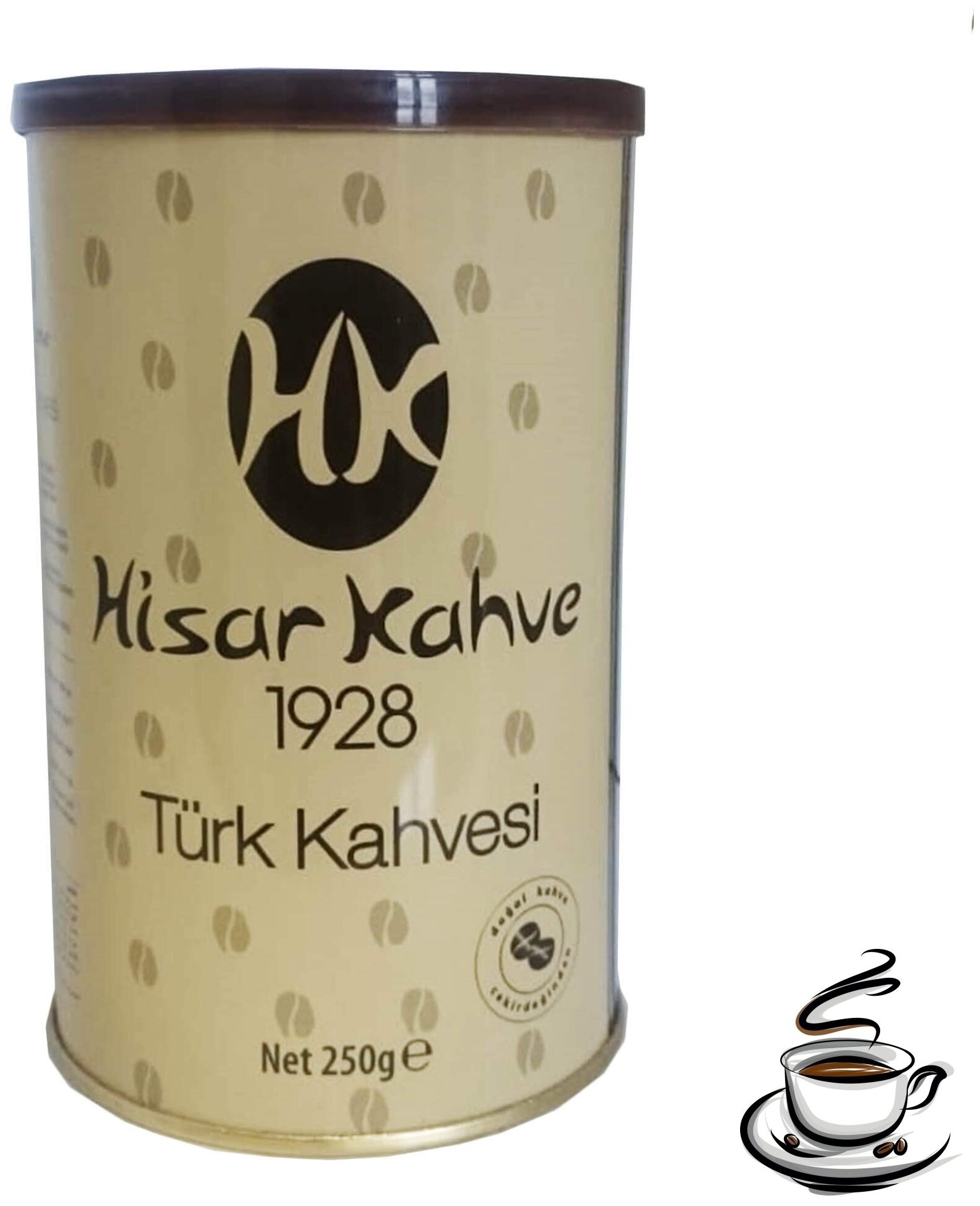 Hisar Kahve/Турецкий молотый кофе для турки 250 грамм - фотография № 1