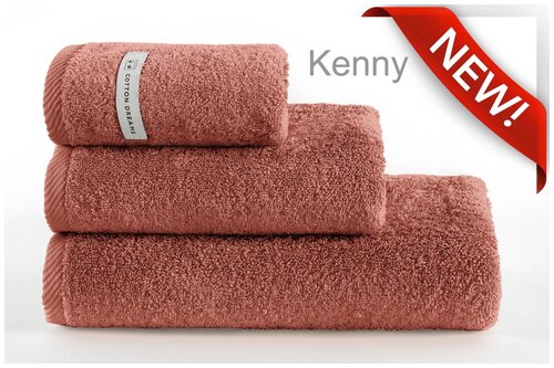 Полотенце хлопковое махровое, плотность 550 гр, цвет Kenny, 50 x 100 см